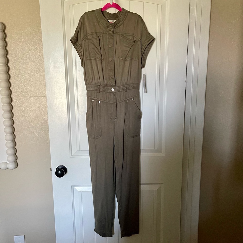 Habitual girl olive green jumpsuit
